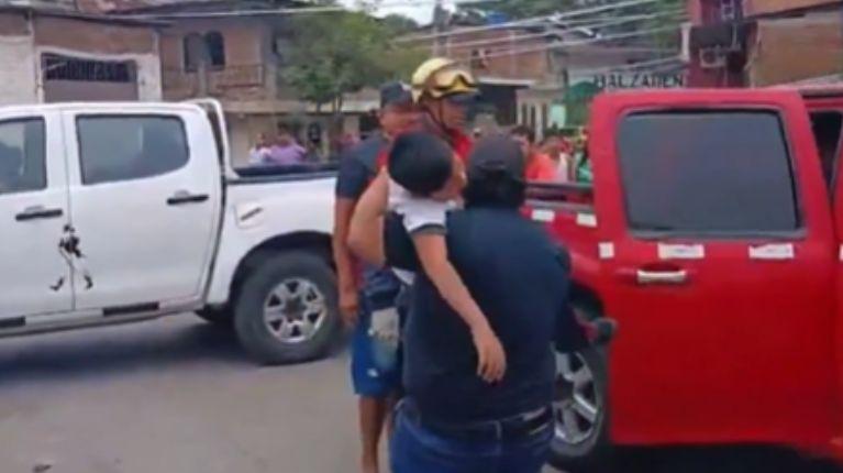 Estudiantes de una escuela afectados por inhalación de humo: el suceso quedó grabado