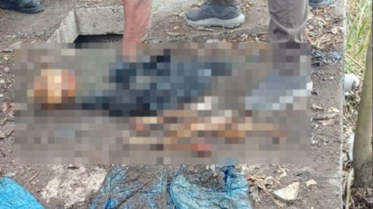 Escalofriante hallazgo: un cadáver y una osamenta en una cisterna en Esmeraldas