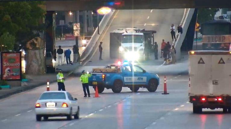 Guayaquil: cierre vial al norte de la ciudad por accidente de tránsito