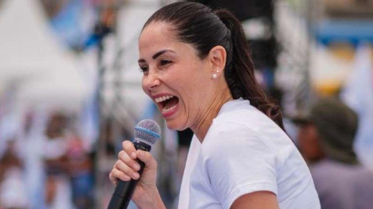 Luisa González dice que si gana el Sí en la Consulta Popular será candidata a la Asamblea Constituyente