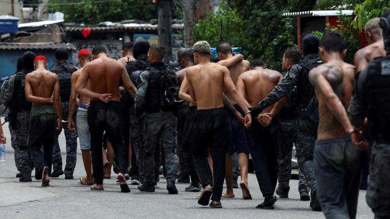 Más de 60 muertos y 80 detenidos en megaoperativo contra Comando Vermelho en Río de Janeiro