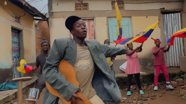 Un grupo de niños y jóvenes africanos conquista las redes con música ecuatoriana