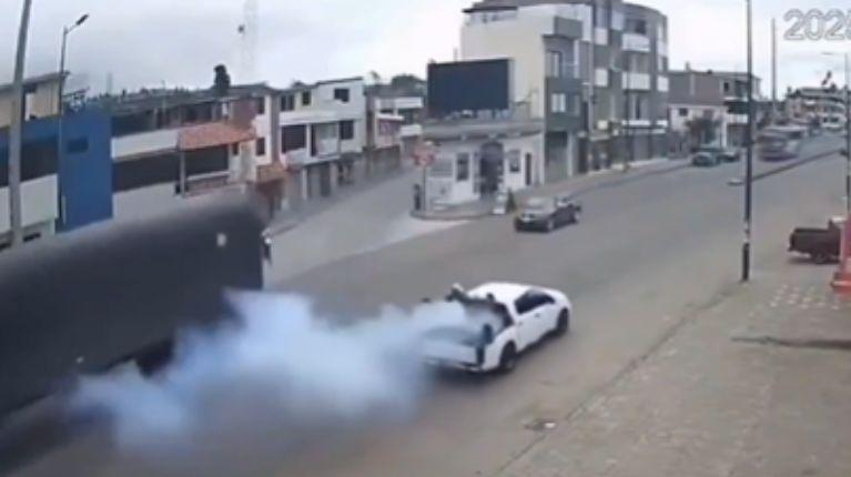 Imagen de la noticia: Heridos por explosión de pirotecnia en Ecuador: todo quedó grabado