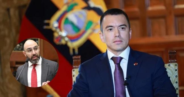 Daniel Noboa recomienda renuncia de Mario Godoy en medio de crisis judicial