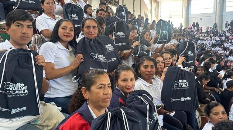 Bachillerato acelerado en Quito: plazo para inscripciones se extiende hasta el 4 de diciembre