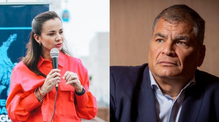 “Anda nomás a dialogar con Noboa”, le dice Correa a Marcela Aguiñaga