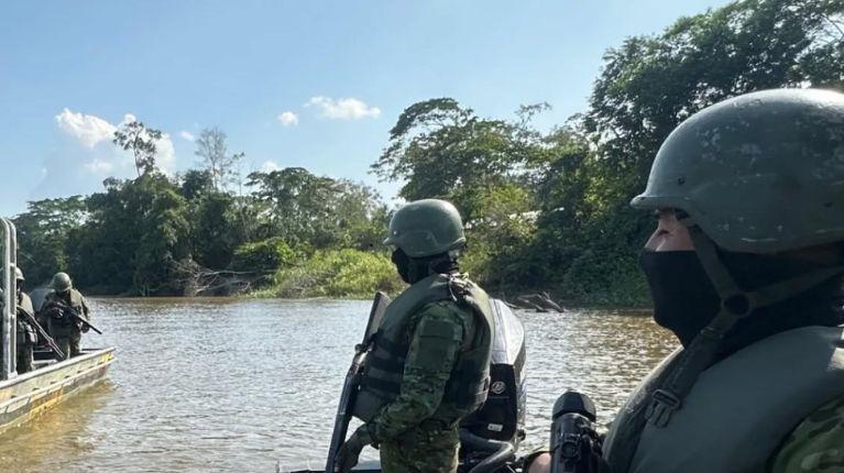 Fuerzas Armadas han ejecutado 53.000 operaciones en los límites fronterizos de Ecuador, en 2025