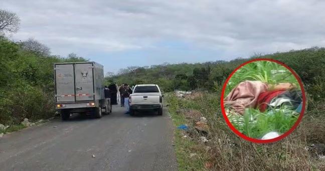 Macabro hallazgo en Montecristi: cuerpo decapitado con panfletos