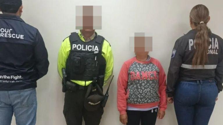 Rescatan a una menor de 13 que años era prostituida por su madre, en Loja