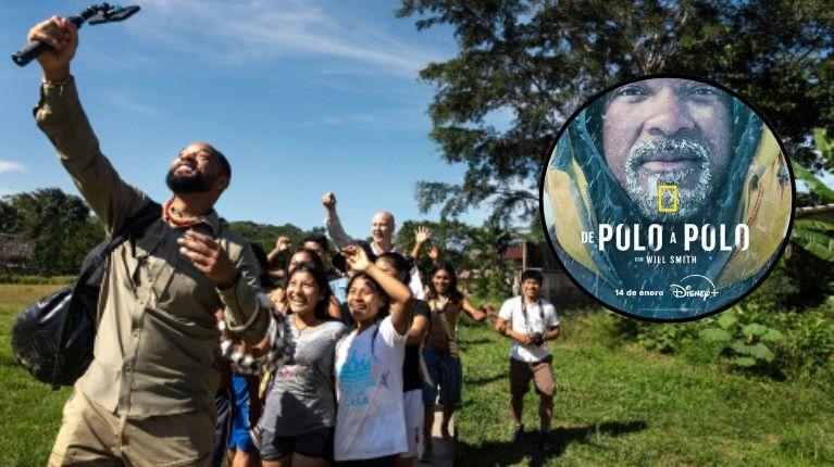Este 14 de enero estrena la serie ‘De Polo a Polo’, con Will Smith en la Amazonía ecuatoriana