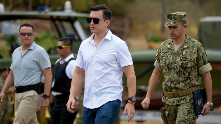 Imagen de la noticia: Daniel Noboa retoma funciones y lidera una reunión de Seguridad en Carondelet