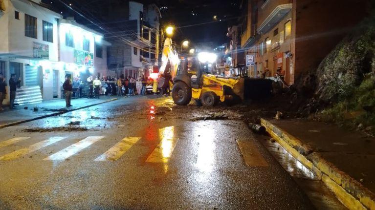 Un deslave en Azuay dejó como saldo un adulto mayor fallecido