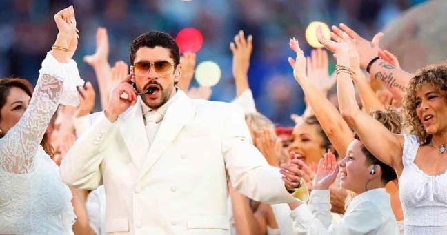 Bad Bunny entra al top 5 del medio tiempo más visto del Super Bowl: ¿en qué lugar queda y quiénes están en la lista?