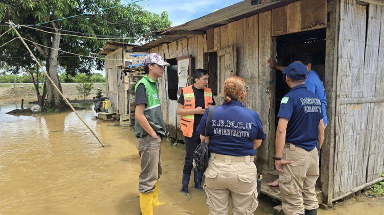 Alerta Naranja por lluvias en 12 provincias del Ecuador