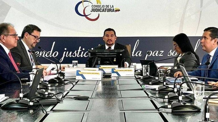 Damián Larco ratificado como presidente temporal del Consejo de la Judicatura, tras censura de Mario Godoy