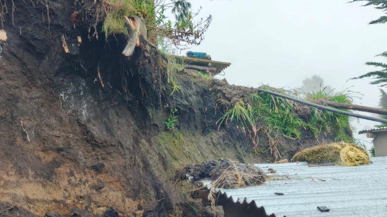 Cotopaxi: niño de ocho años murió tras un deslizamiento de tierra