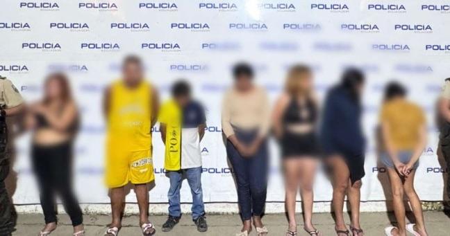 Decenas de detenidos tras primer día del toque de queda en Ecuador