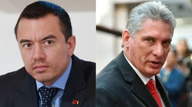 Ecuador atraviesa una nueva crisis diplomática, esta vez con Cuba