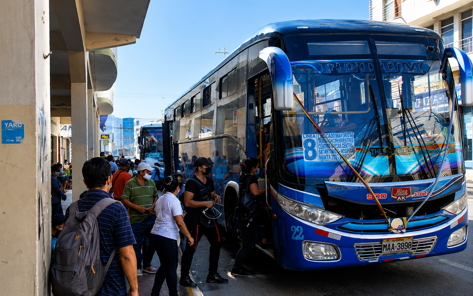 ¿Se paralizará el transporte urbano en Manta este lunes 18 de mayo?: esto dice la Federación