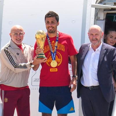 Así fue la llegada de España a Madrid tras ganar el Mundial 2026