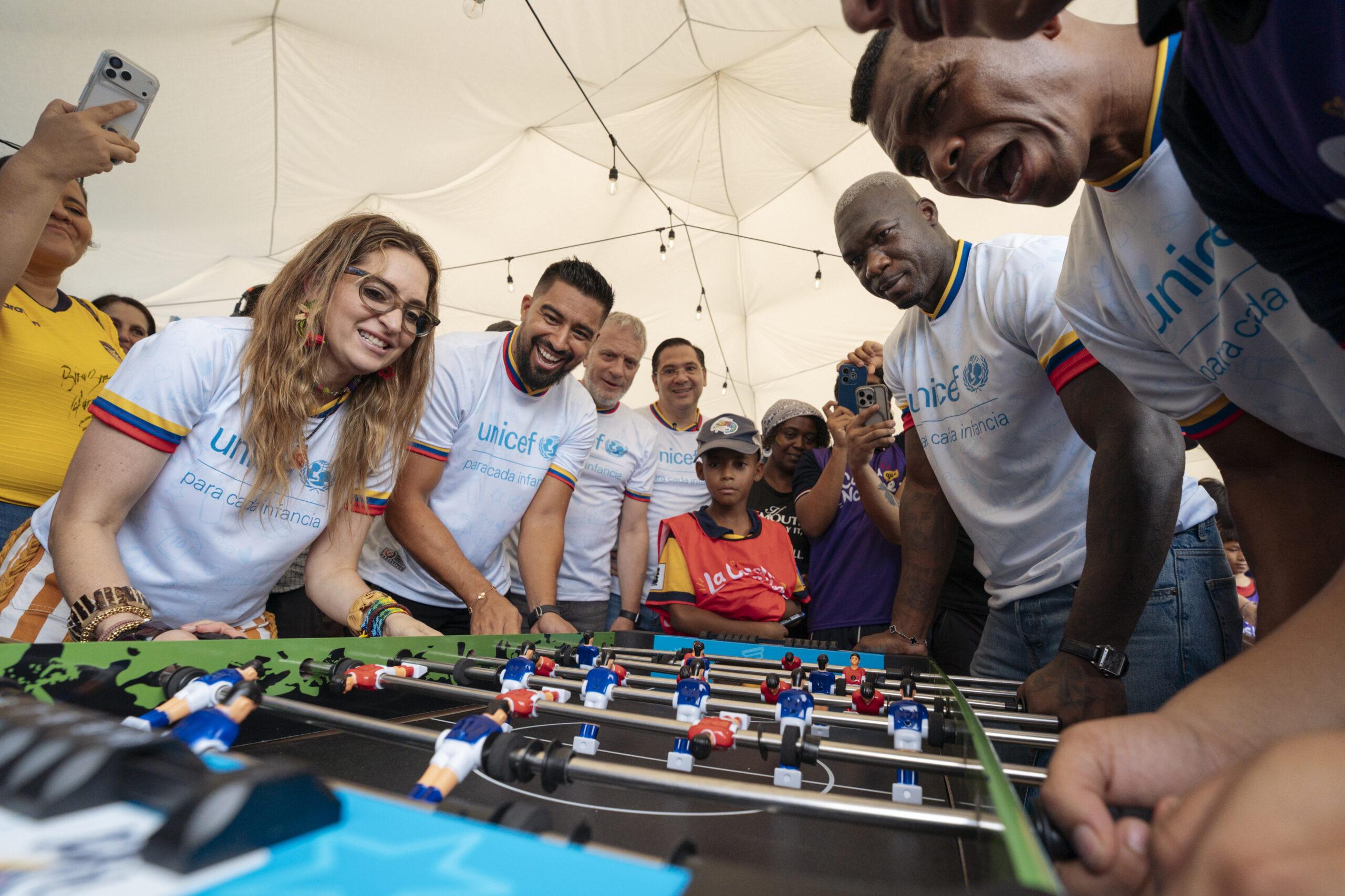 Más de 1.000 niños, niñas, adolescentes y cuidadores participaron en la primera fase de La Cancha que Nos Une