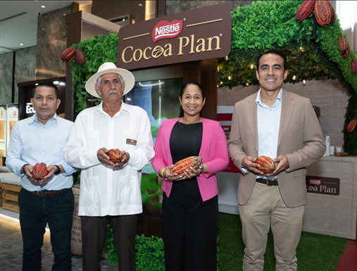La historia de un agricultor de Plan Cacao de Nestlé llegó a la Feria Chokao 2026