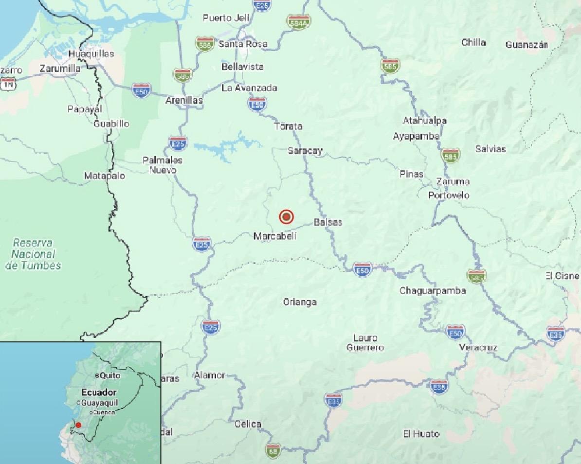 Temblor en Ecuador: movimiento telúrico de magnitud 3,6 se registra este martes, 15 de septiembre
