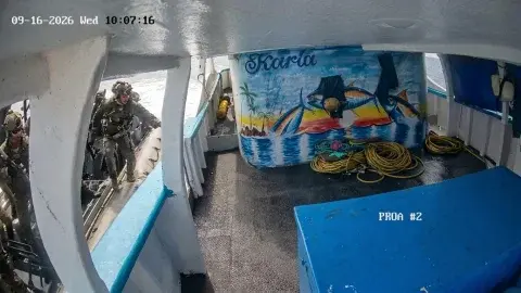Ejército de Estados Unidos interviene otro barco pesquero ecuatoriano: el momento queda registrado en video