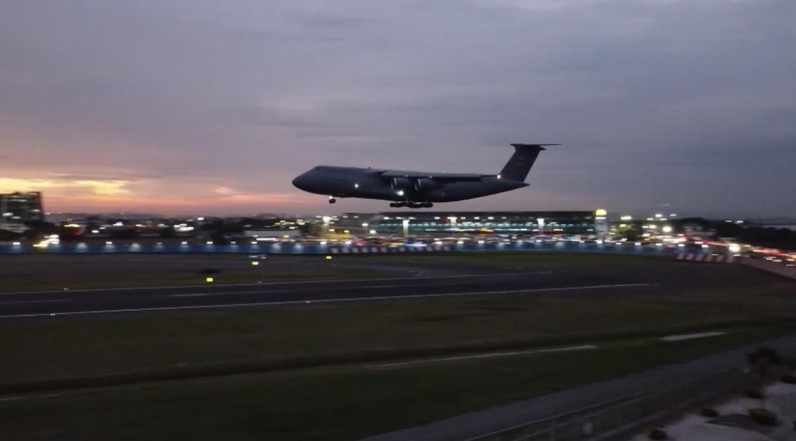 “Avión gigante” de EE. UU. llega: ¿cuál es el objetivo?