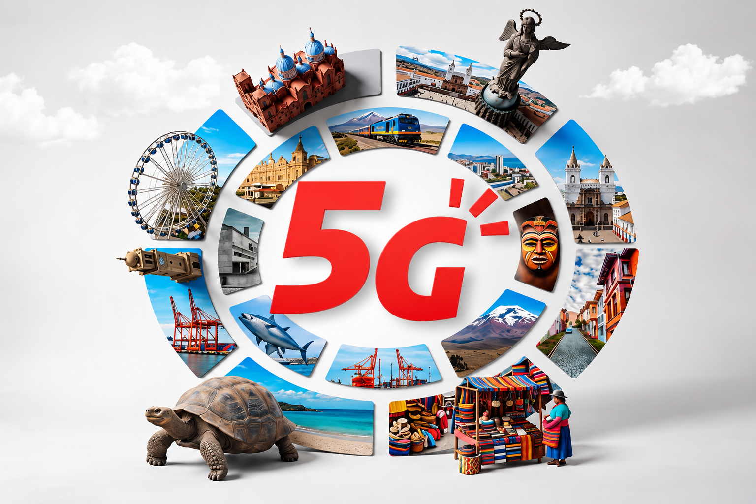 La red 5G de Claro ya está en 25 ciudades del Ecuador