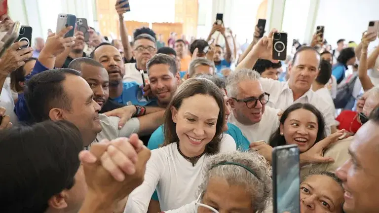 María Corina Machado vuelve a Venezuela tras 10 meses