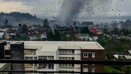 Tornado en Chile destruye escuela y afecta 20 viviendas