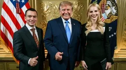 Daniel Noboa y Donald Trump aparecen juntos en nueva fotografía: ¿qué se conoce del encuentro?