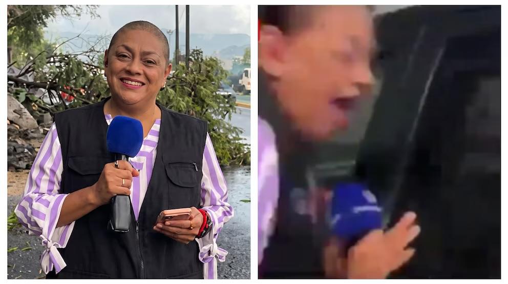 Reportera es atropellada en vivo en México: video impacta