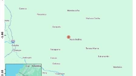 Temblor en Ecuador de magnitud 3,4 se registra este lunes, 17 de agosto