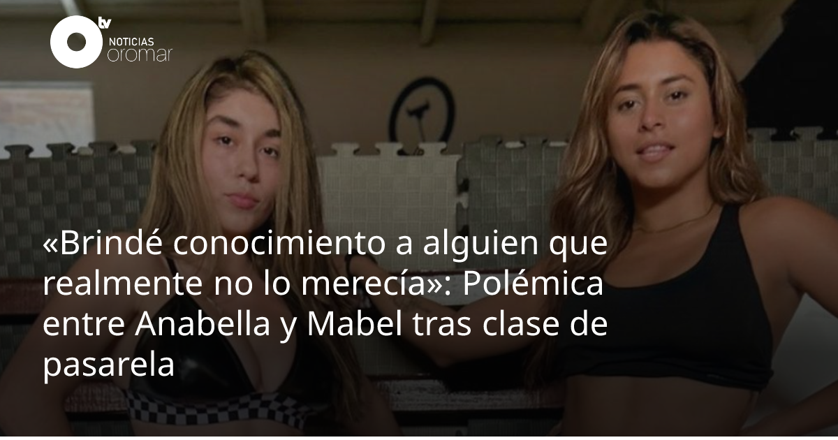 «Brindé conocimiento a alguien que realmente no lo merecía»: Polémica ...